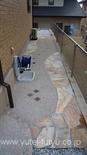 北九州市 八幡西区 庭工事完工 犬走りがおしゃれに 外構 エクステリア 遊庭風流徒然日記