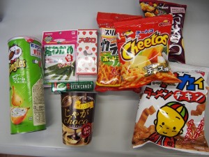 お菓子の詰め合わせ